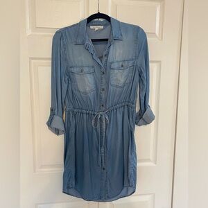 Love tree denim dress, size medium